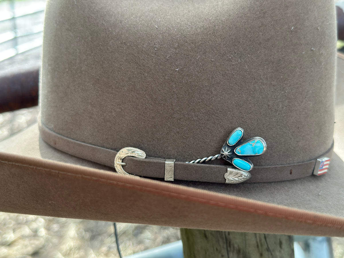 Turquoise Concho Hat Pins -  in 2023