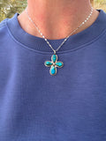 Lone Mountain Cross Necklace
