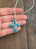 Lone Mountain Cross Necklace