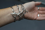 Handmade Chain & Toggle bracelet