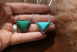 Turquoise Triangle necklace