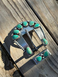 Turquoise Buckle. 1”