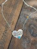 Engraved Mama Heart