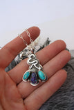 Custom Cluster Brand Necklace