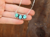 3 stone necklace