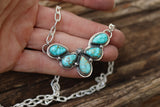 Sierra Bella V cluster necklace