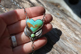 Kingman Heart necklace