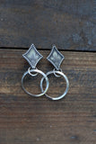 Diamond Mini Hoops