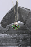 Custom Cluster Brand Necklace