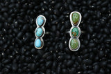 The Tres Turquoise rings