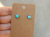 Turquoise studs