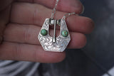 Western Buckle Necklace