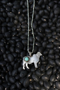 Brahman cow necklace
