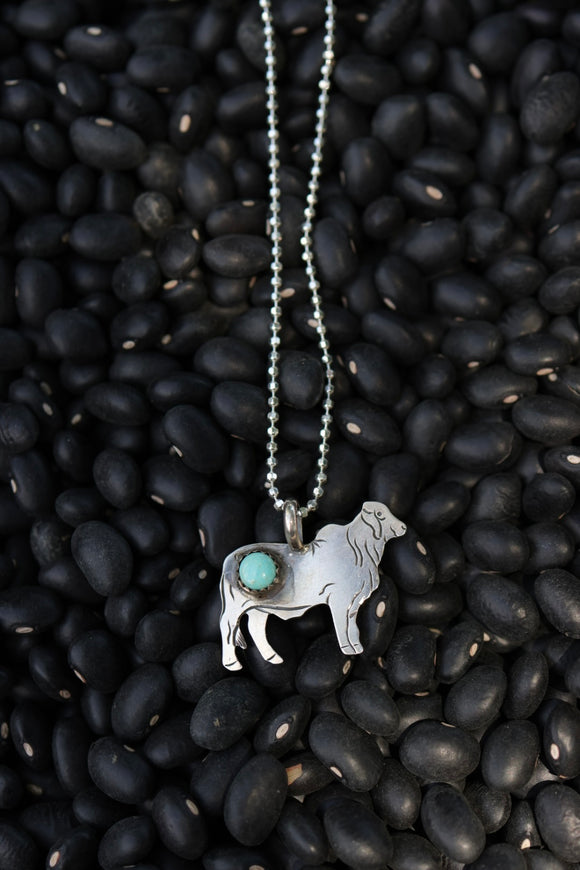 Brahman cow necklace