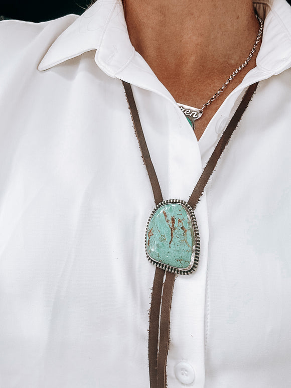 Turquoise Bolo