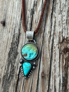 Buffalo turquoise necklace