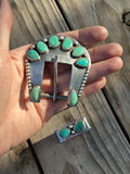 Turquoise Buckle. 1”