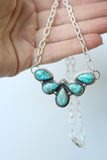Sierra Bella V cluster necklace