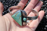 Triangle Turquoise Cuff