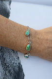 Sonoran turquoise charm bracelet