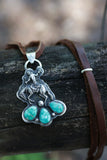 Bronc Buster cluster necklace