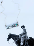 Western Mama Bar Necklace