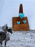 Turquoise Heart Ring