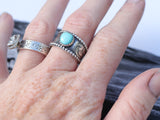 Turquoise Cigar ring