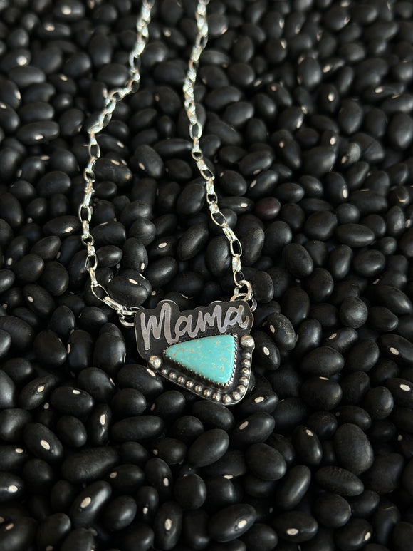 Mama triangle necklace