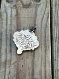 Steer Head Pendant necklace