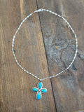 Lone Mountain Cross Necklace