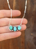 3 stone necklace