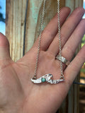 Ocean wave necklace