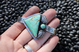 Triangle Turquoise Cuff