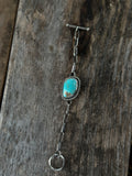 #8 Turquoise handmade chain bracelet