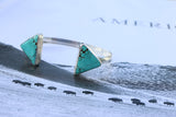 Glacier Blue triangle cuff