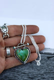 Royston Heart Toggle necklace