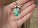 Heart toggle necklaces