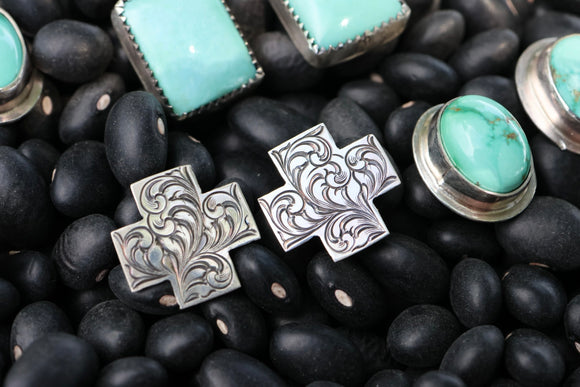 Engraved Southwest studs
