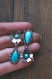 Wildflower opposite post earrings