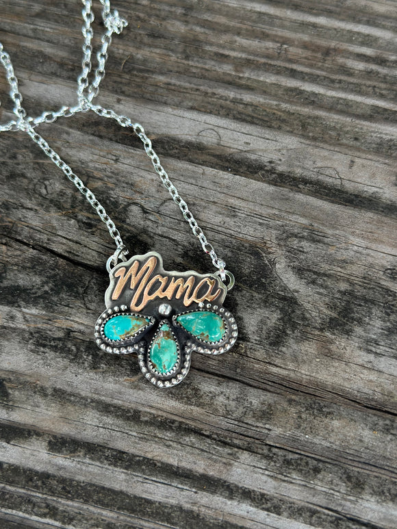 3 Stone Mama necklace