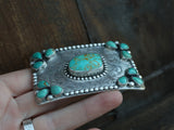 Turquoise Square Buckle