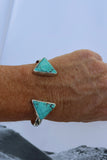 Glacier Blue triangle cuff