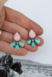 Pink Conch Studs
