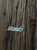 Cursive Mama necklace