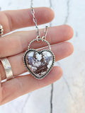 Wild Horse heart necklace