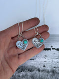 Engraved Heart Necklace
