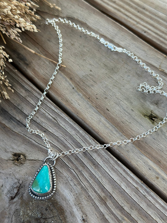 Tyrone Turquoise necklace