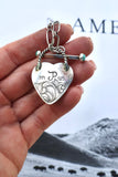 Royston Heart Toggle Necklace