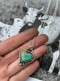 22” heart necklace
